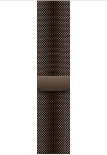 Tmavohnedý milánsky remienok pre puzdro 46 mm, veľkosť M/L