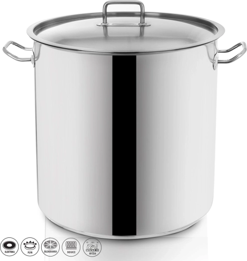 Nerezový hrniec STOCK 50 l s pokrievkou