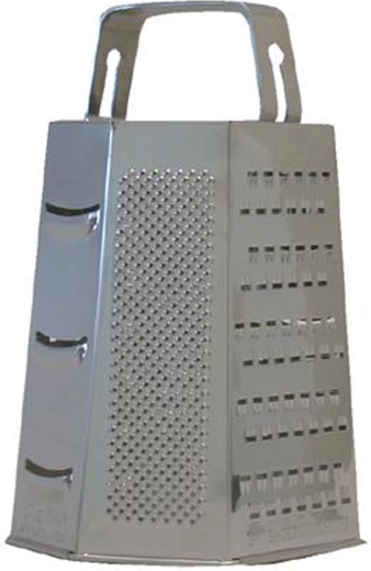 Nerezové šesťhranné strúhadlo TORO