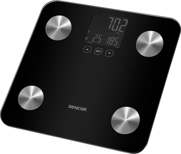 Osobná fitness váha Sencor SBS 6026BK