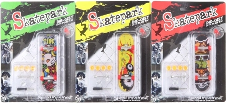 Skrutkovací mini skateboard so sadou doplnkov