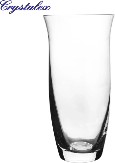 Sklenená váza číra 25,3 cm