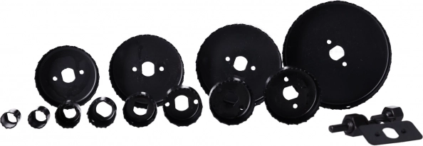 Sada dierovacích píl na drevo - 16 prvkov