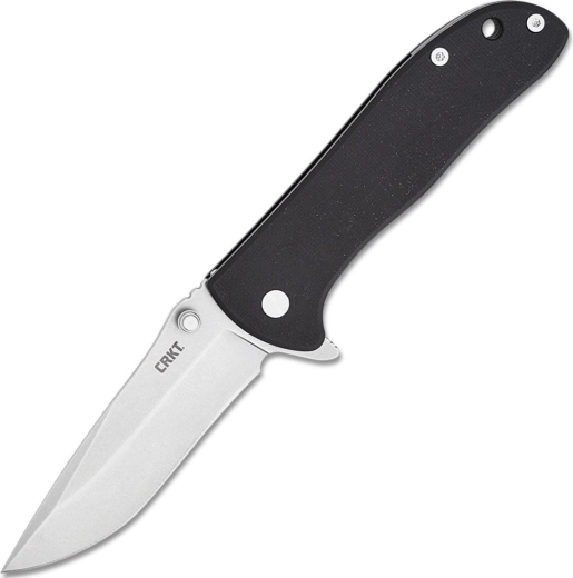 CRKT Drifter čierny vreckový nôž 7,3 cm G10