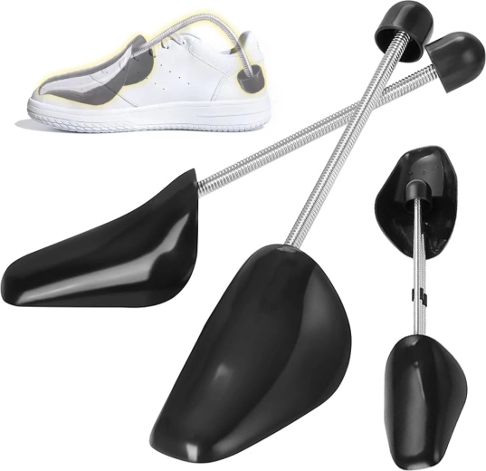 Pružinové napínače na topánky čierne