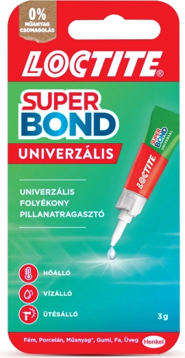 Sekundové lepidlo Loctite Super Bond 3 g