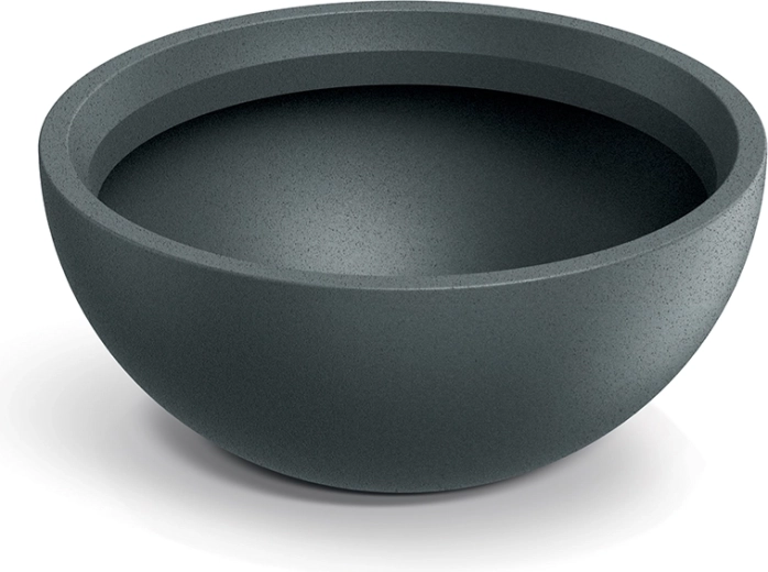Kvetináč Molio Bowl 38 cm grafitový