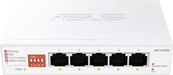 Neriadený sieťový prepínač 2.5G 5‑portový QG-U1050