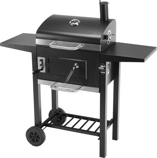 Curron záhradný gril s komínom a poklopom