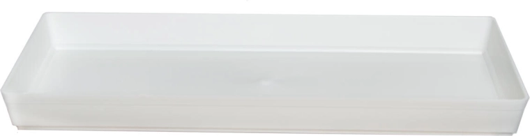 Miska pod hrantík 40 cm biela