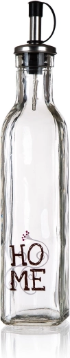 Sklenená fľaša na olej 500 ml Home