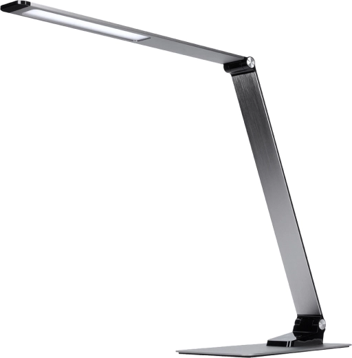 Solight stmievateľná LED stolová lampička 11 W s nastavením chromatickosti, strieborná