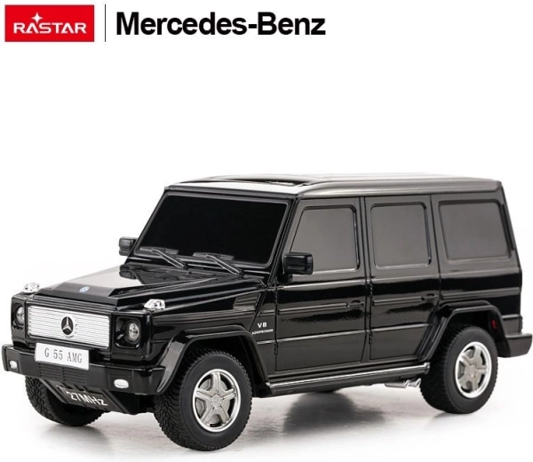 Rastar Mercedes G55 RC auto na diaľkové ovládanie 1:24 čierne - 1 kus