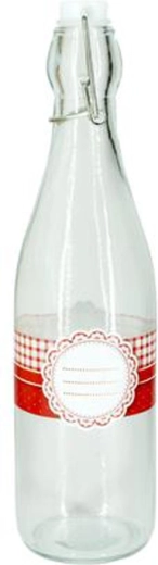 Sklenená fľaša s pákovým uzáverom TORO 260 ml