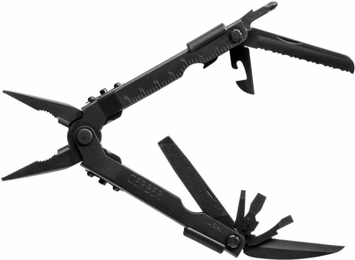 Gerber MP600 Full-Size Multi-Tool čierny multifunkčný nástroj s puzdrom