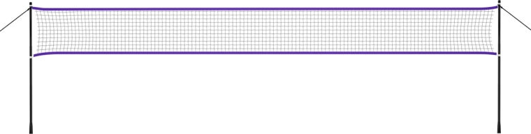 Badmintonová sieť NILS NT300 prenosná na záhradu a vonkajšie hry