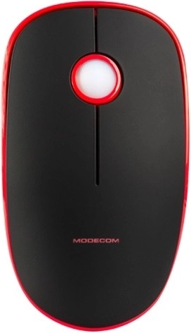 Bezdrôtová optická myš MODECOM MC-WRM113 čierno‑červená