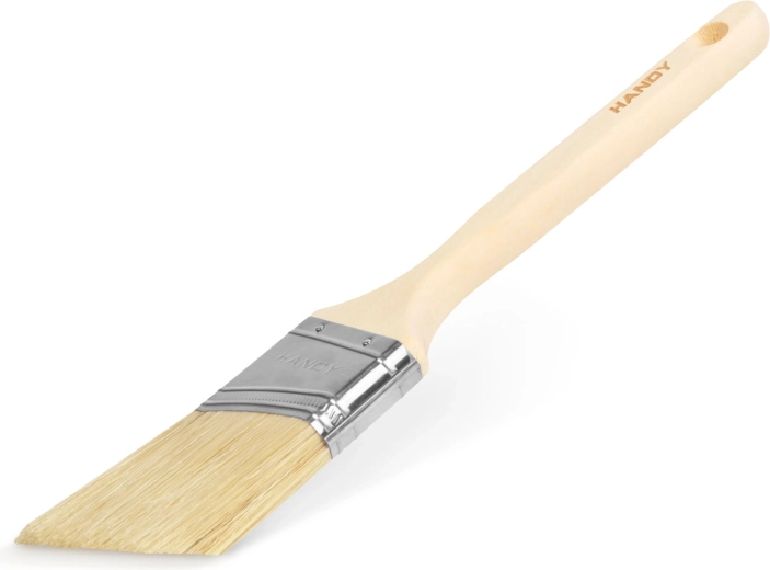 Plochý maliarsky štetec s drevenou rukoväťou 63 mm