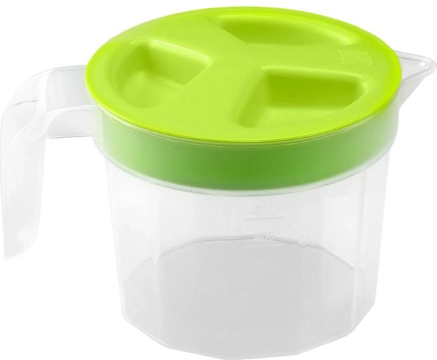 Plastová odmerka s vekom 0,5 l