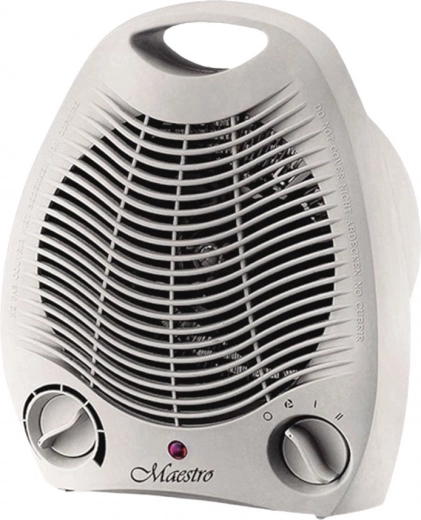 Elektrický teplovzdušný ventilátor MAESTRO 2000 W, sivý