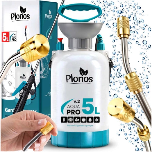 Tlakový ručný postrekovač 5 l Plonos AQUA PRO