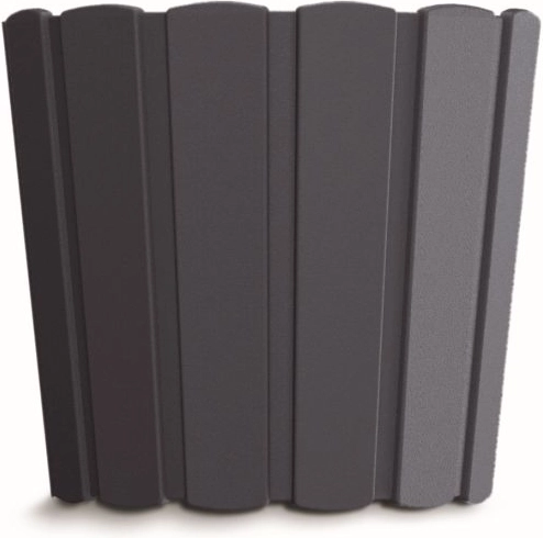 Plastový kvetináč Boardee Basic 16,5 cm antracit