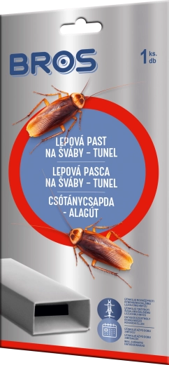 Lepová pasca na šváby BROS tunel 1 ks