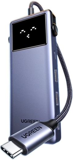 Ugreen CM888 Uno USB-C hub 7v1 s HDMI 4K, USB 3.0, PD a RJ45 - 1 kus