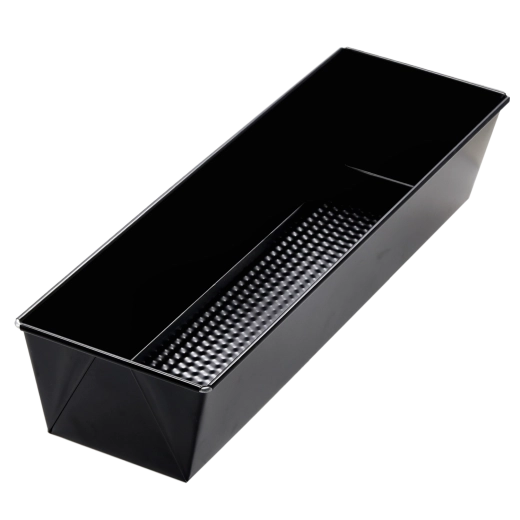 Faktúrovaná podlhovastá forma na pečenie s nepriľnavým povrchom 39 × 11 × 7,5 cm
