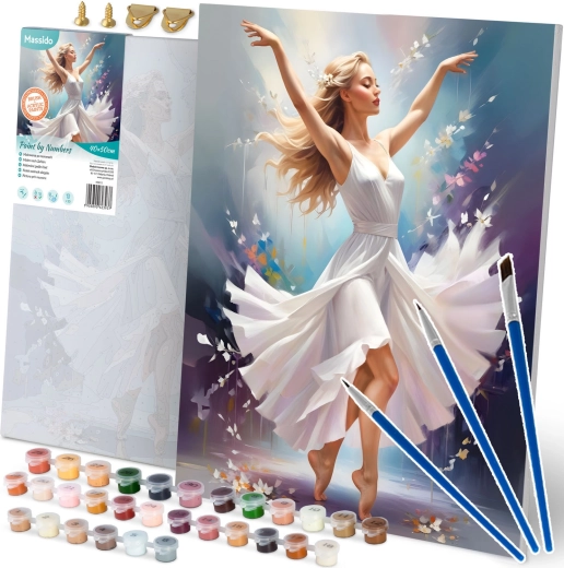 Maľovanie podľa čísel 40x50 cm MASSIDO Tancujúca žena