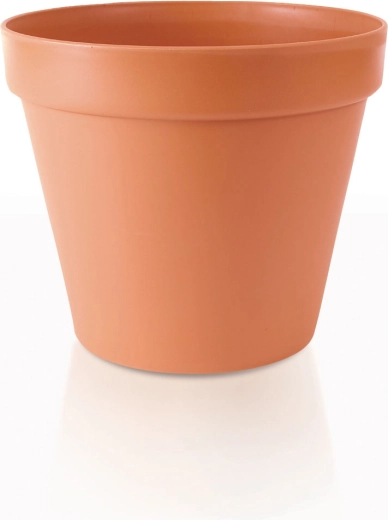 Plastový kvetináč Glinka 13 cm terakota