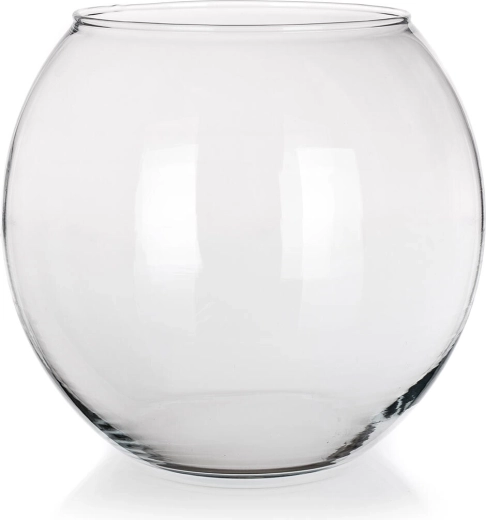 Sklenená okrúhla váza Globe 21,5 cm