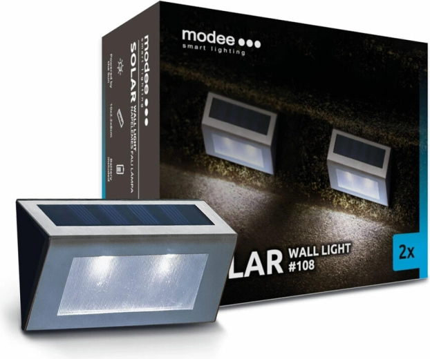 Modee Smart Lighting solárne nástenné lampy 2 ks