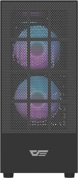 Počítačová skriňa Darkflash A290 s tvrdeným sklom, 3 ventilátory, čierna