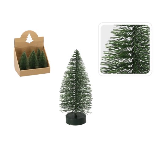 Miniatúrny vianočný stromček 18 cm zelený