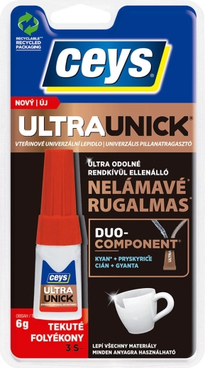 Sekundové lepidlo CEYS UltraUnick 6 g
