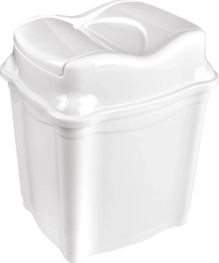 Výklopný odpadkový kôš 5 l WHIRLPOOL, obdĺžnikový, plast
