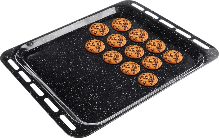 Smaltovaný plech na pečenie 45,5 × 36 × 2,5 cm