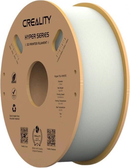 Filament creality hyper pla biely 1,75 mm