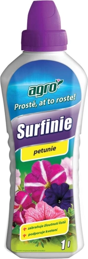 Agro kvapalné hnojivo pre surfínie a petúnie 1 l