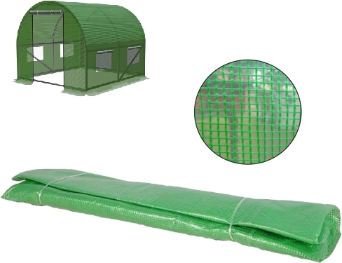 Zosilnený kryt pre záhradný fóliovník 2 × 2 × 2 m, PE 140 g/m² s UV filtrom
