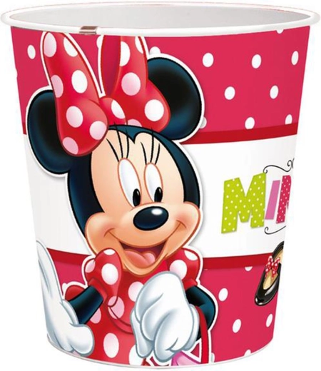 Plastový kôš na odpadky Minnie 5 l, priemer 21 cm
