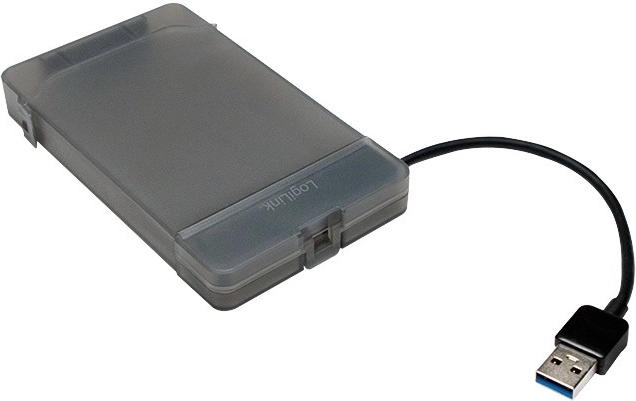 LogiLink adaptér USB 3.0 pre 2,5" SATA disk s ochranným puzdrom