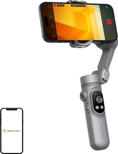 AOCHUAN Smart X stabilizátor pre smartfón sivý