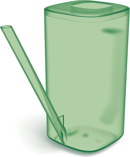 Polievacia kanvička TUBI 1,6 l transparentná zelená