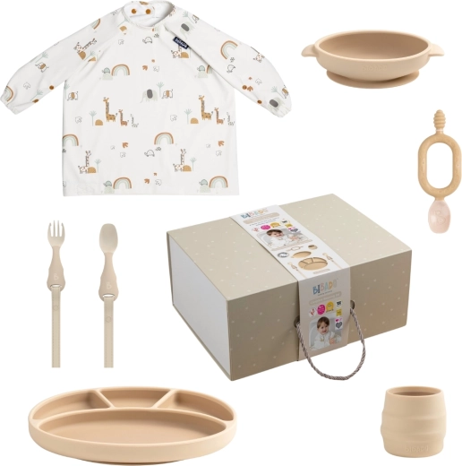 Bibado darčeková sada na kŕmenie fawn/serengeti spaghetti