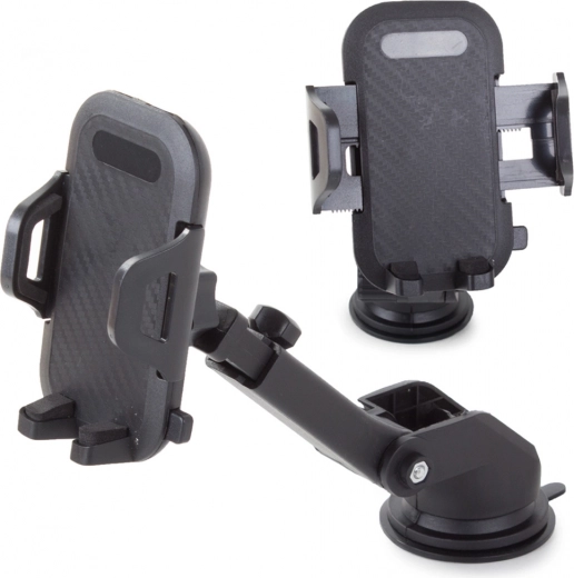 Nastaviteľný držiak do auta na čelné sklo pre telefón a GPS