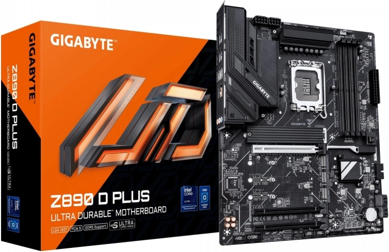 Gigabyte Z890 D PLUS základná doska ATX pre Intel LGA1851