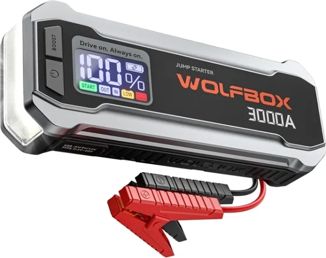 Štartovací zdroj WOLFBOX MegaVolt 16 16 000 mAh 3 000 A