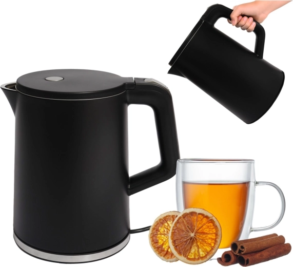 Cestovná rýchlovarná kanvica 1,2 l 1500 W čierna